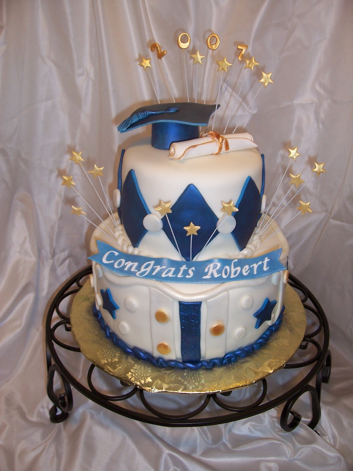 graduation cakes cake hat college decorating birthday sandra decoration dessert senior