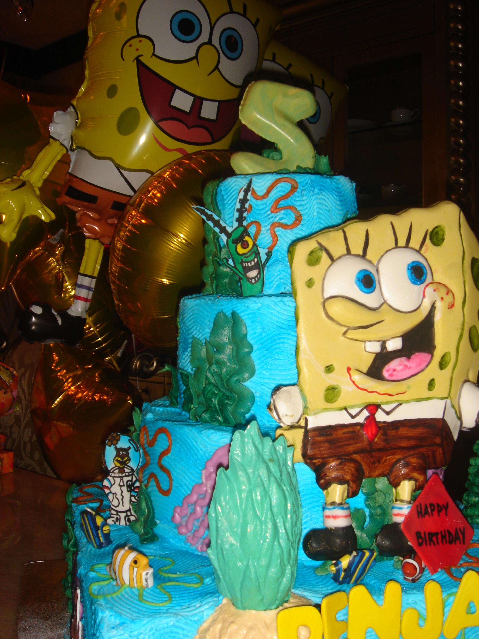 Spongebob Cakes – Decoration Ideas | Little Birthday Cakes