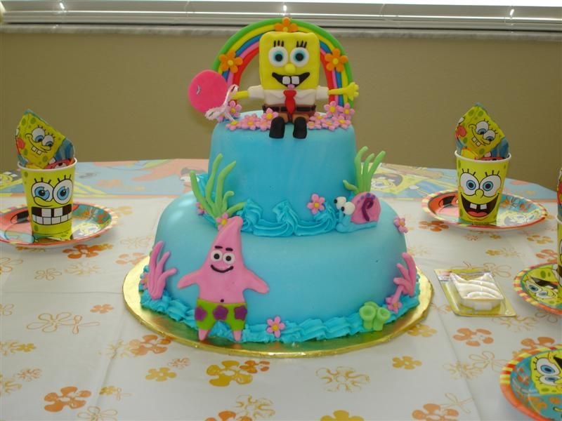 Spongebob Cake Topper