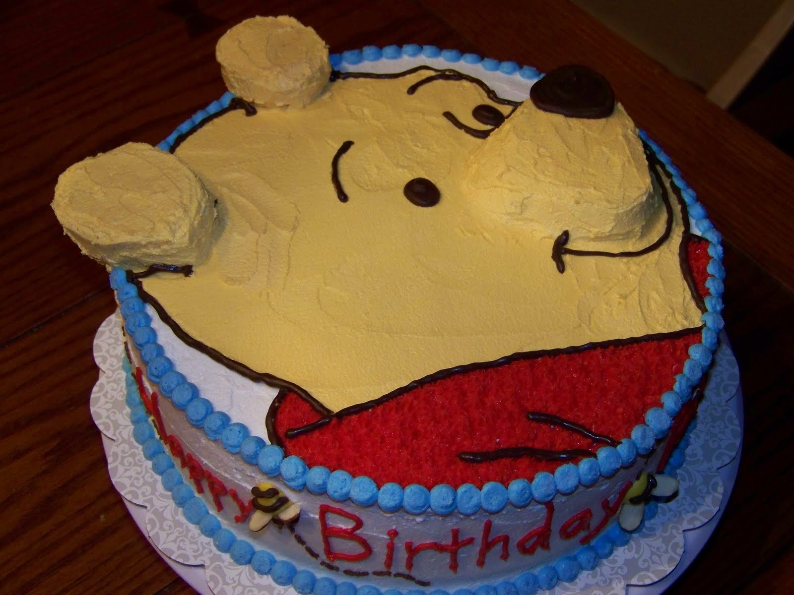 Winnie The Pooh Cakes Decoration Ideas Little Birthday