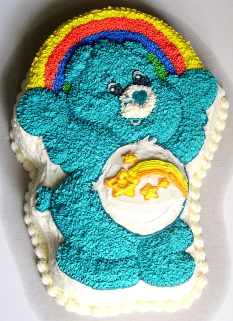 Care Bear Cakes Decoration Ideas Little Birthday Cakes