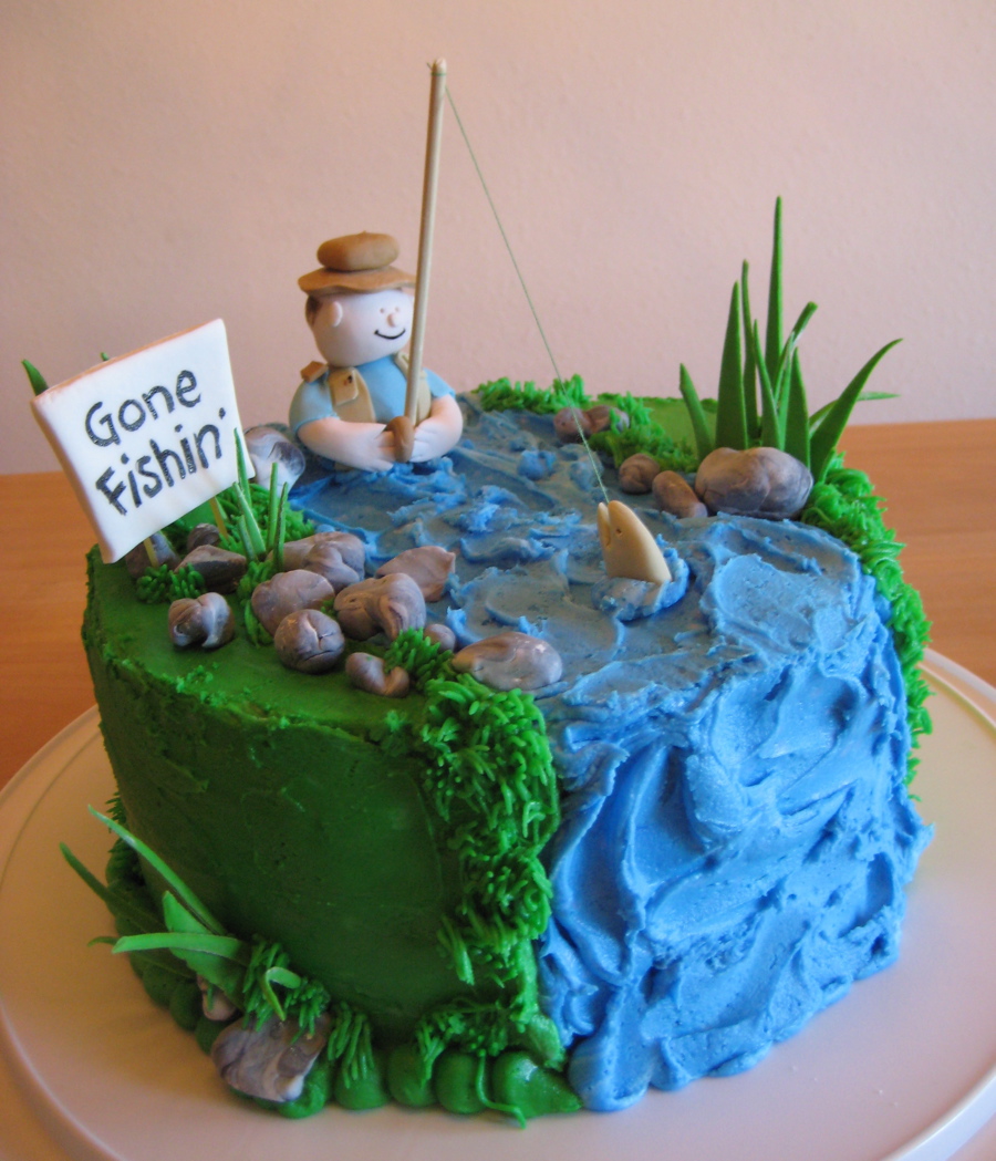 Fishing Cakes – Decoration Ideas | Little Birthday Cakes
