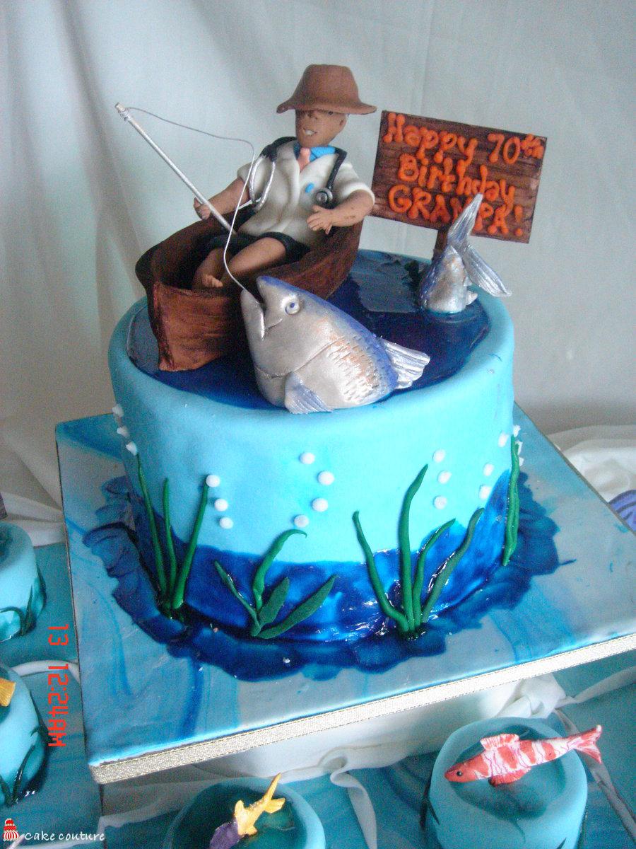 Fishing Cakes Decoration Ideas Little Birthday Cakes