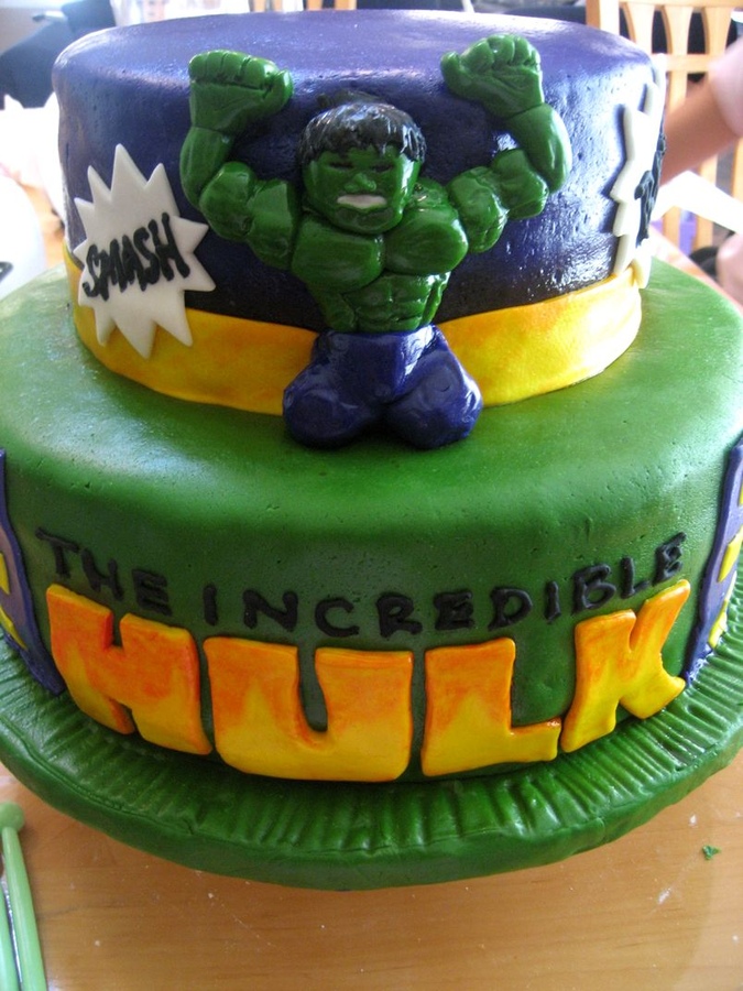 Hulk Cakes – Decoration Ideas | Little Birthday Cakes