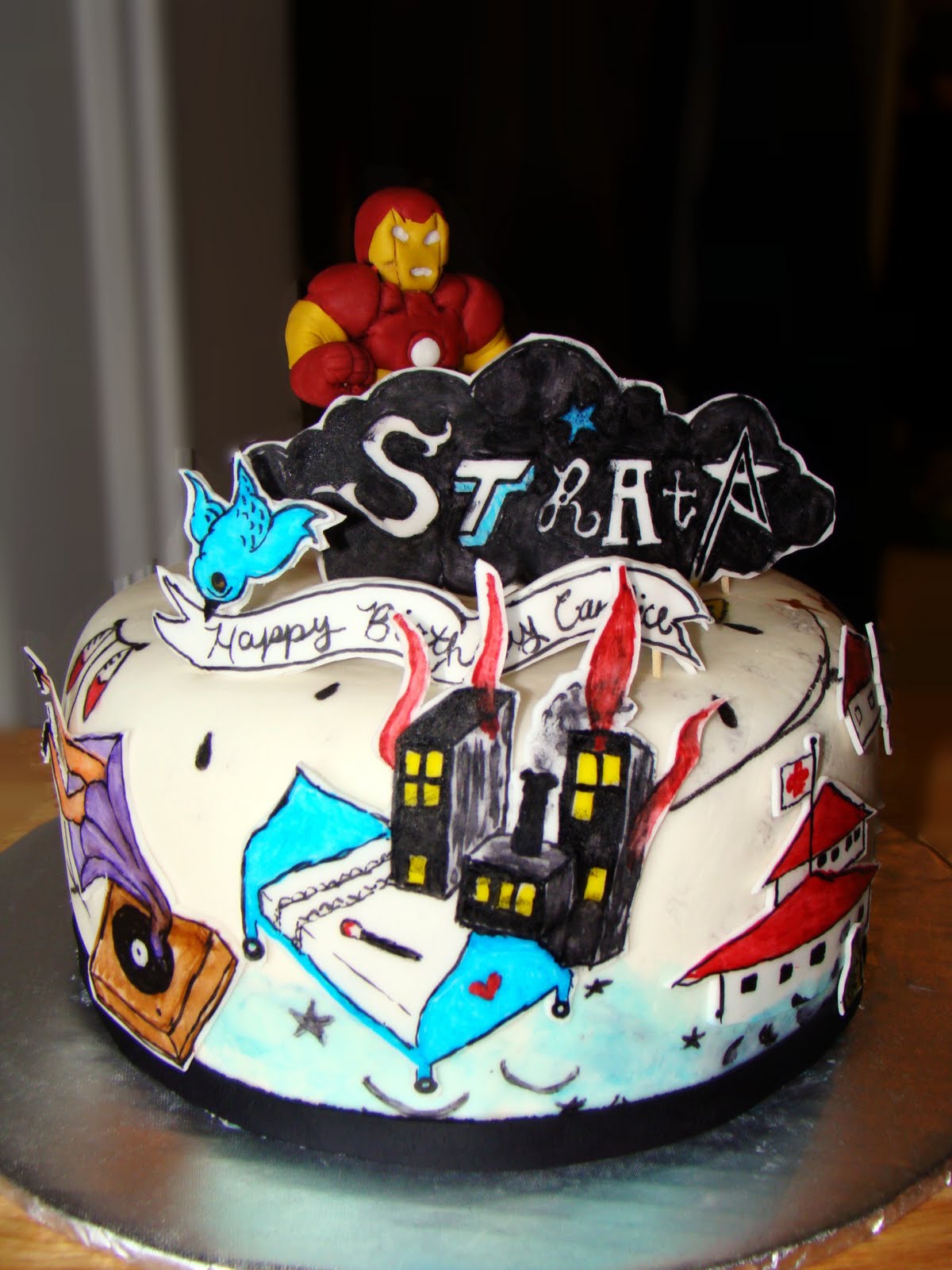 Iron Man Cakes - Decoration Ideas | Little Birthday Cakes