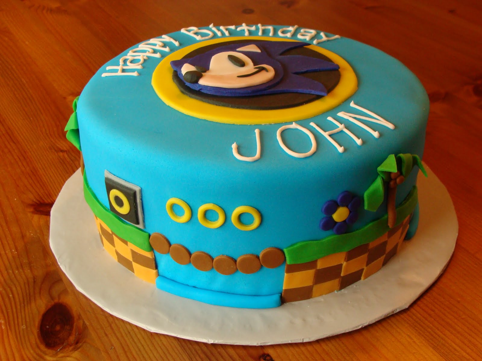 Sonic Cakes Decoration Ideas Little Birthday Cakes