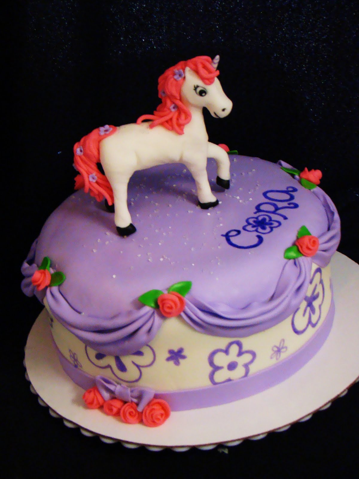 Tasty Halloween Unicorn Cakes for Kids