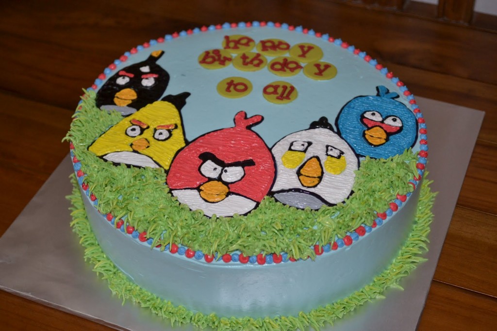 Angry Bird Birthday Cake Images