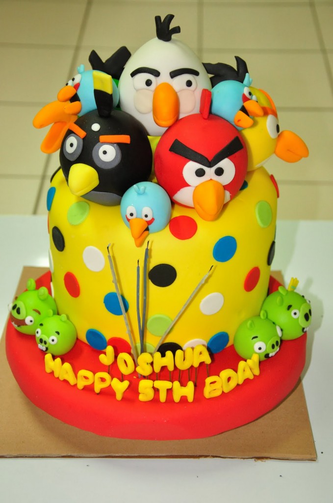 Angry Birds Cake Birthday