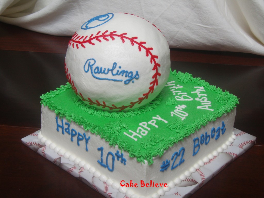 Baseball Grooms Cake