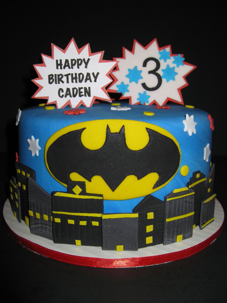 Batman Birthday Cake Images