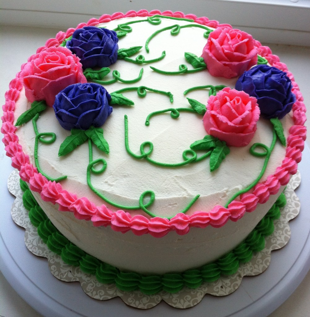 Birthday Cake Flower
