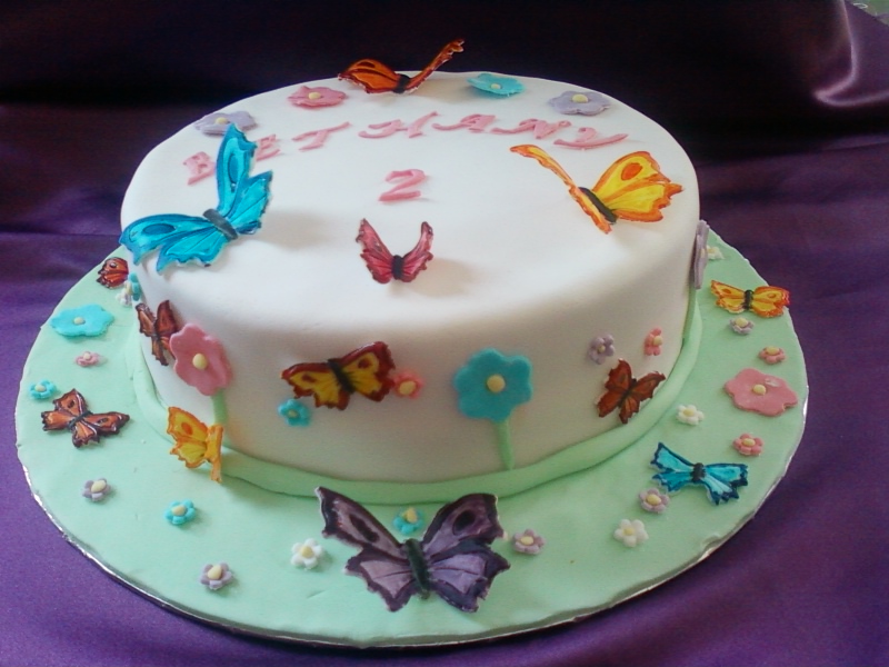 Butterfly Wedding Cake Designs