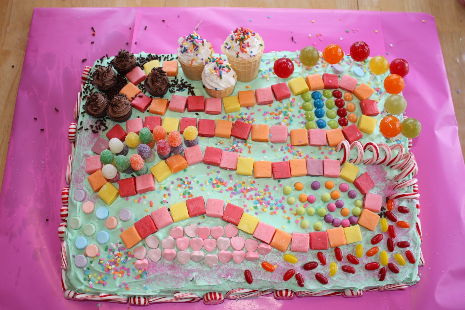 Candyland Cakes – Decoration Ideas | Little Birthday Cakes