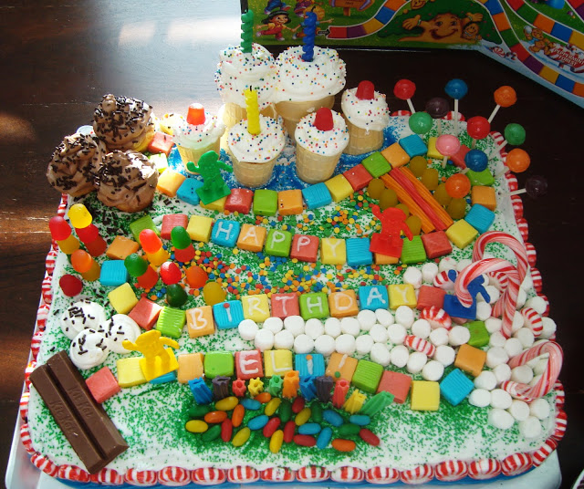 Candyland Theme Cake