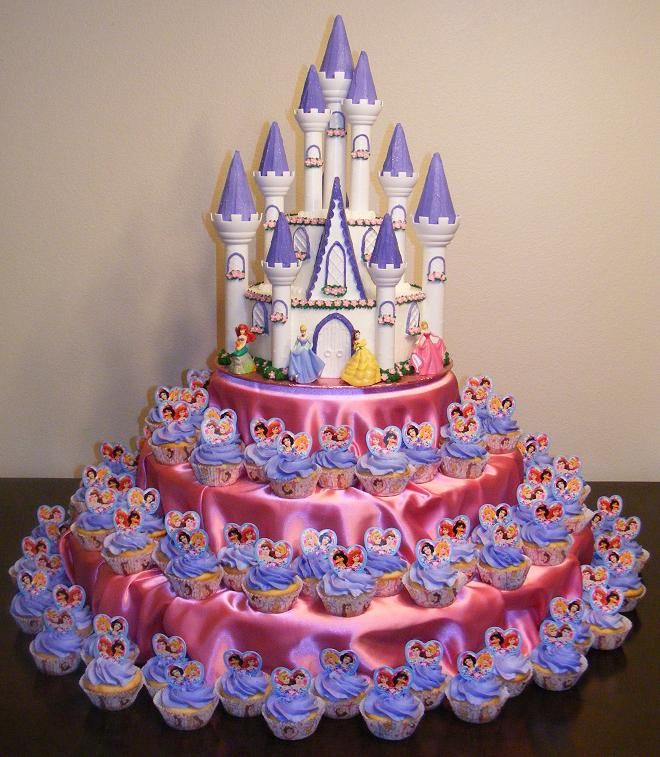 Disney Castle Cake