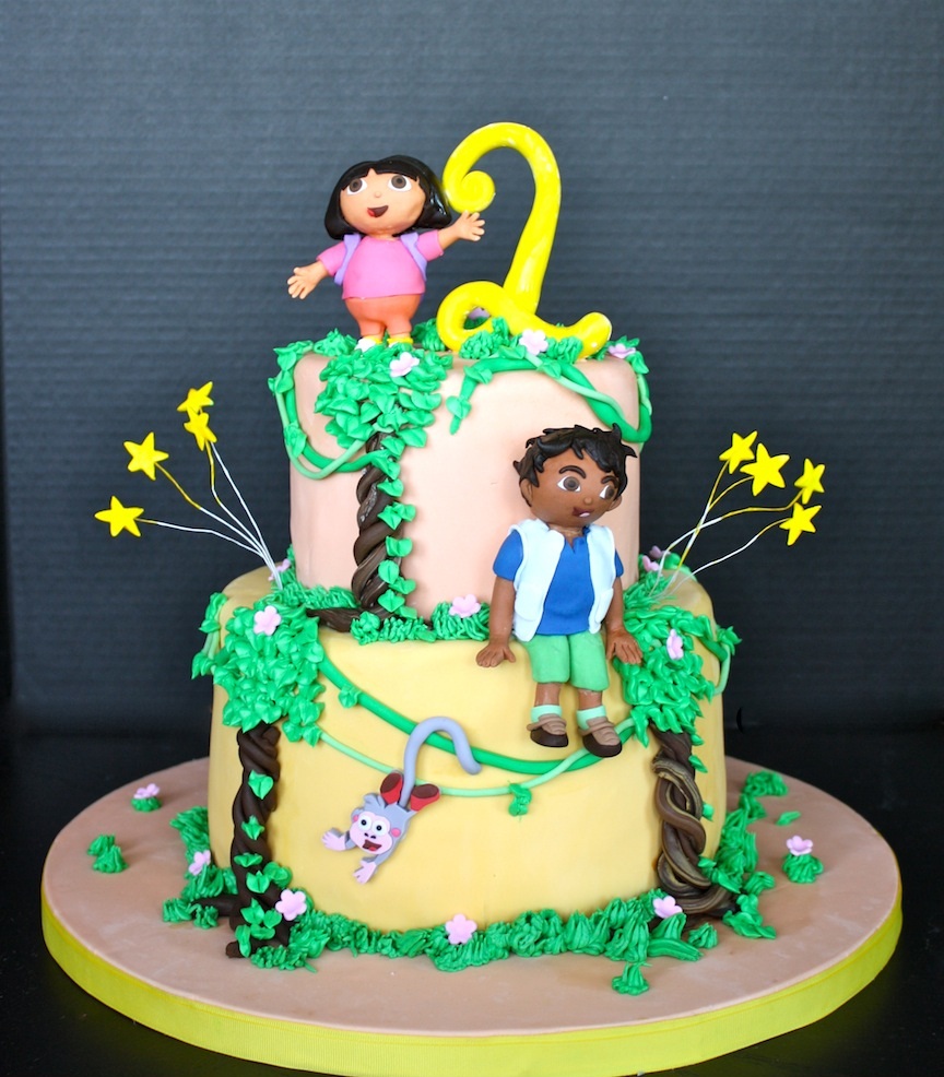 Dora Explorer Cake