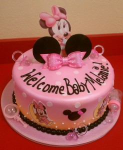 Easy Minnie Mouse Cake