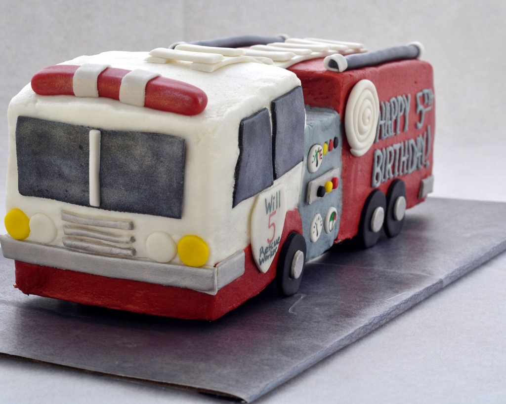 Fire Truck Birthday Cake Pictures