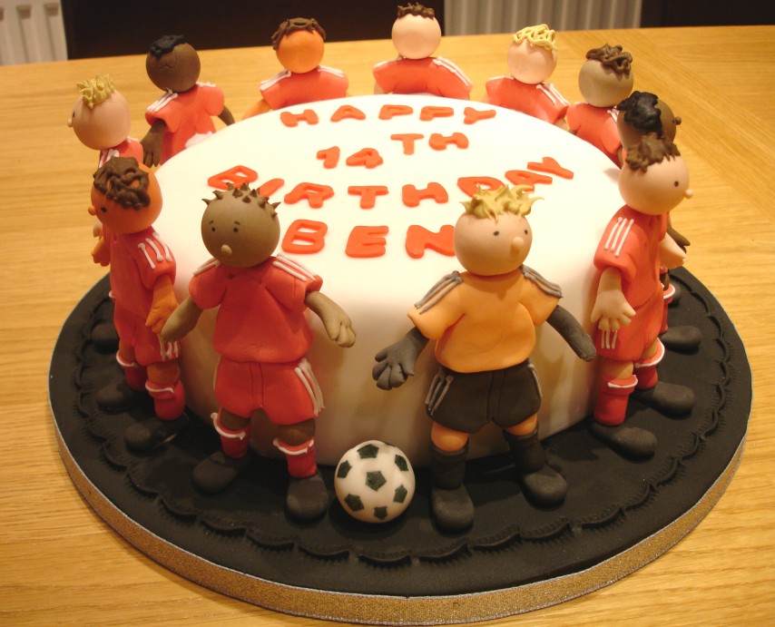 Football Team Cake