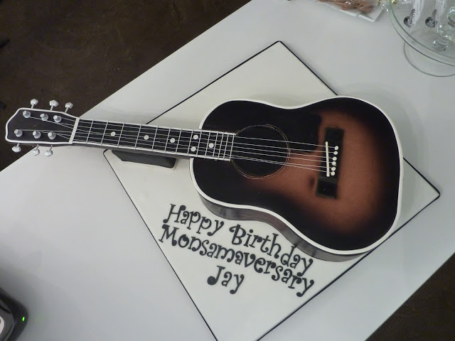 Guitar Cake Toppers