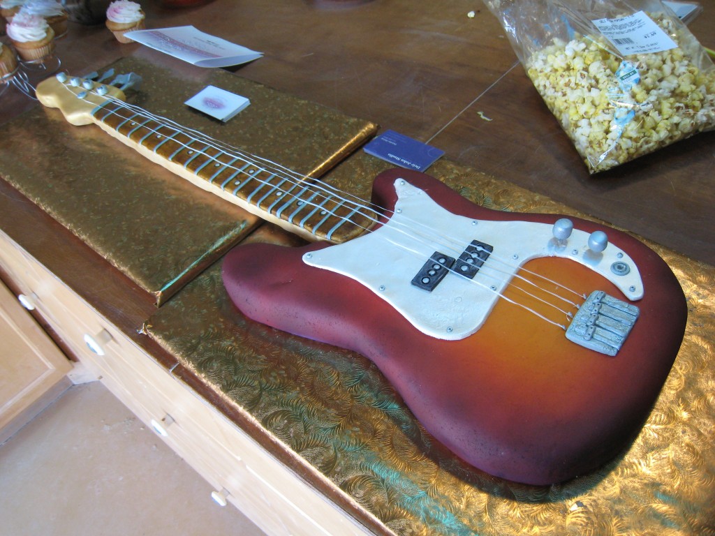 Guitar Shaped Cake Pan
