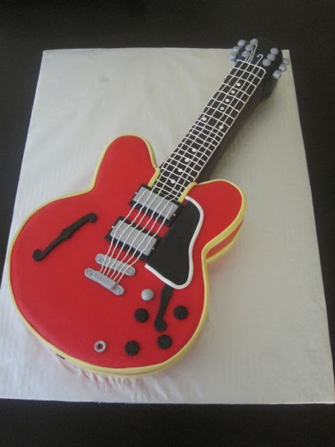 Images of Guitar Cakes