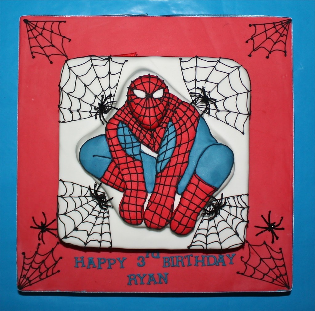 Images of Spiderman Cakes