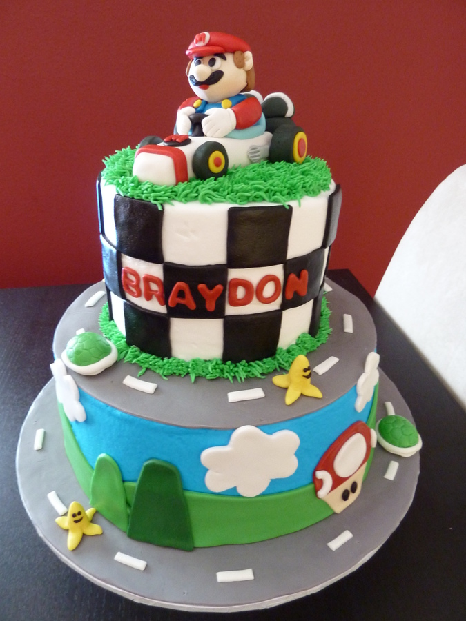 Mario Brothers Birthday Cakes