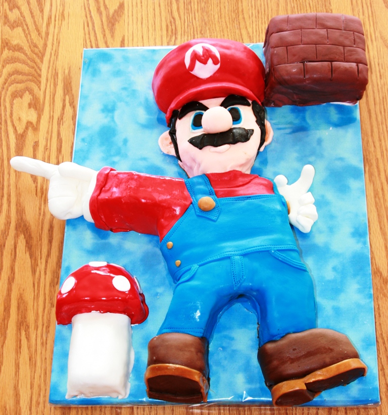 Mario Cake Designs