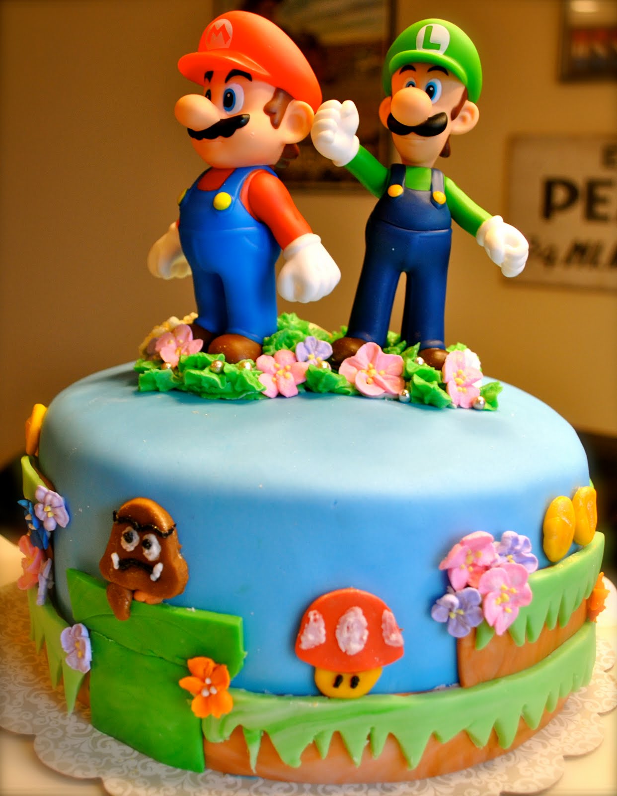 Mario Cakes - Decoration Ideas | Little Birthday Cakes