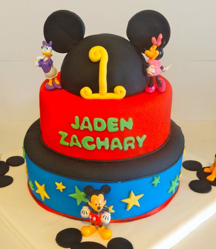 Mickey Mouse Birthday Cake Pictures
