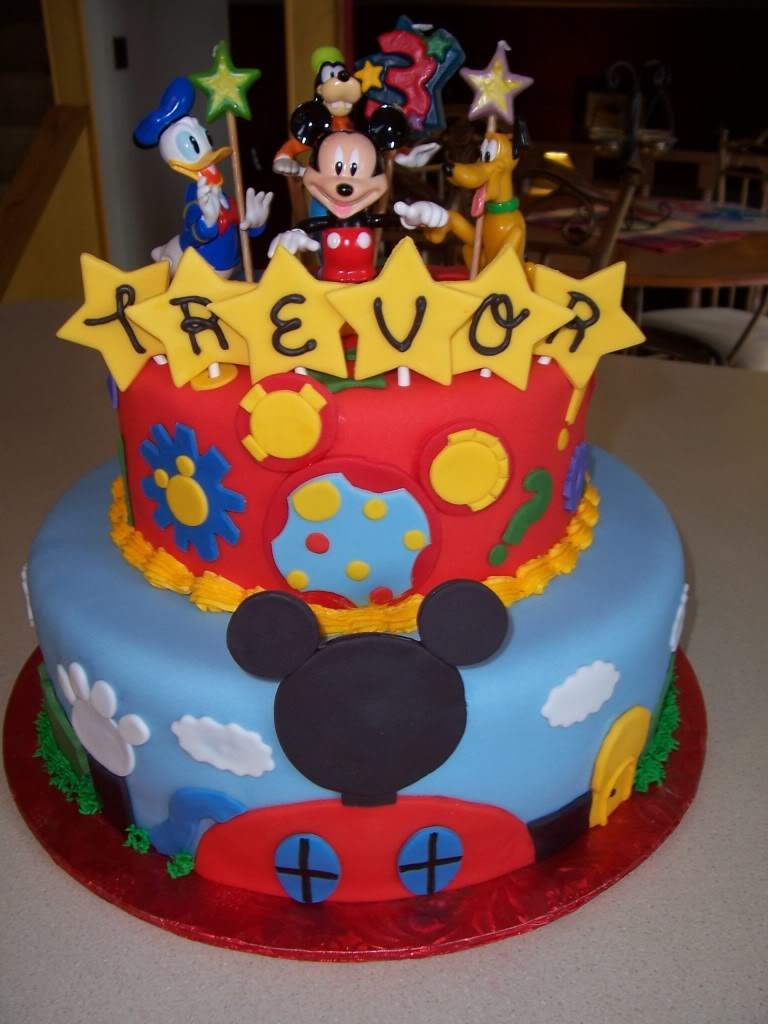 Mickey Mouse Cake Designs