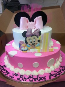 Minnie Mouse Bday Cakes