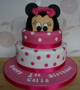 Minnie Mouse Cake Template