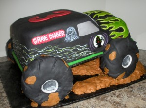 Monster Truck Cake Pan