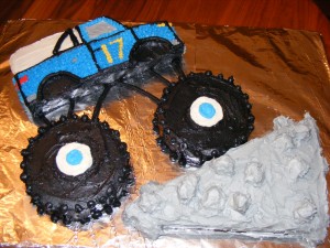 Monster Truck Cake Topper