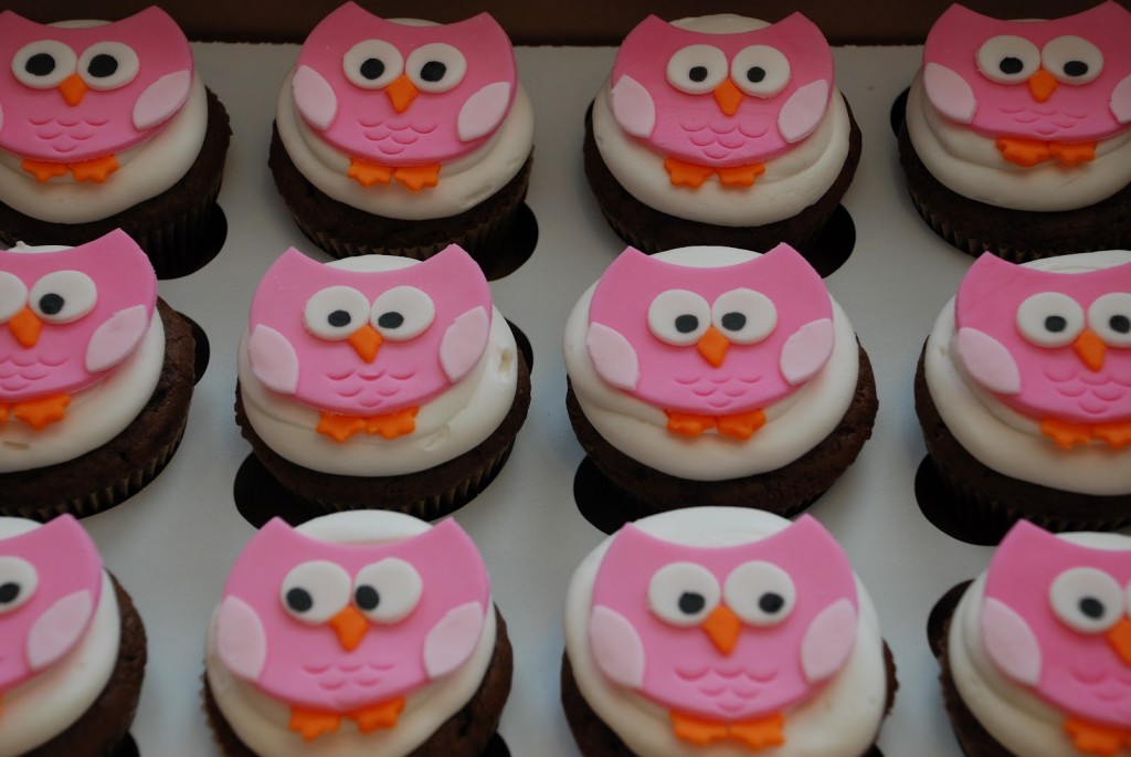 Owl Cup Cakes