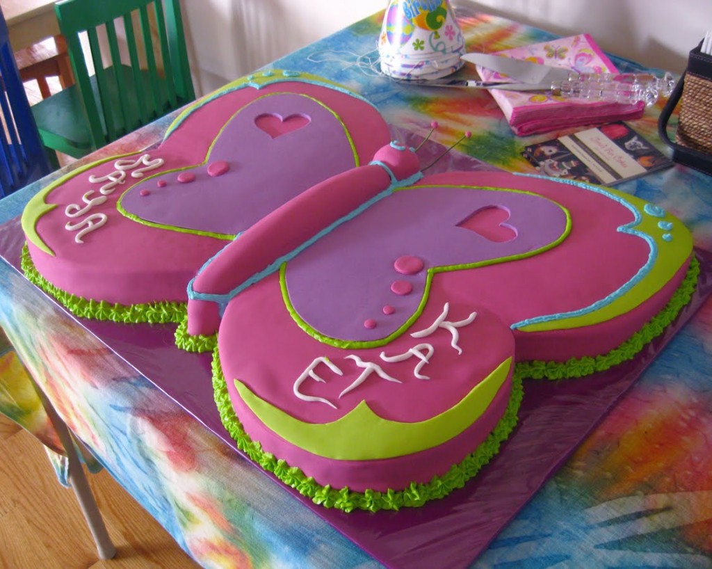 Pictures of Butterfly Birthday Cakes