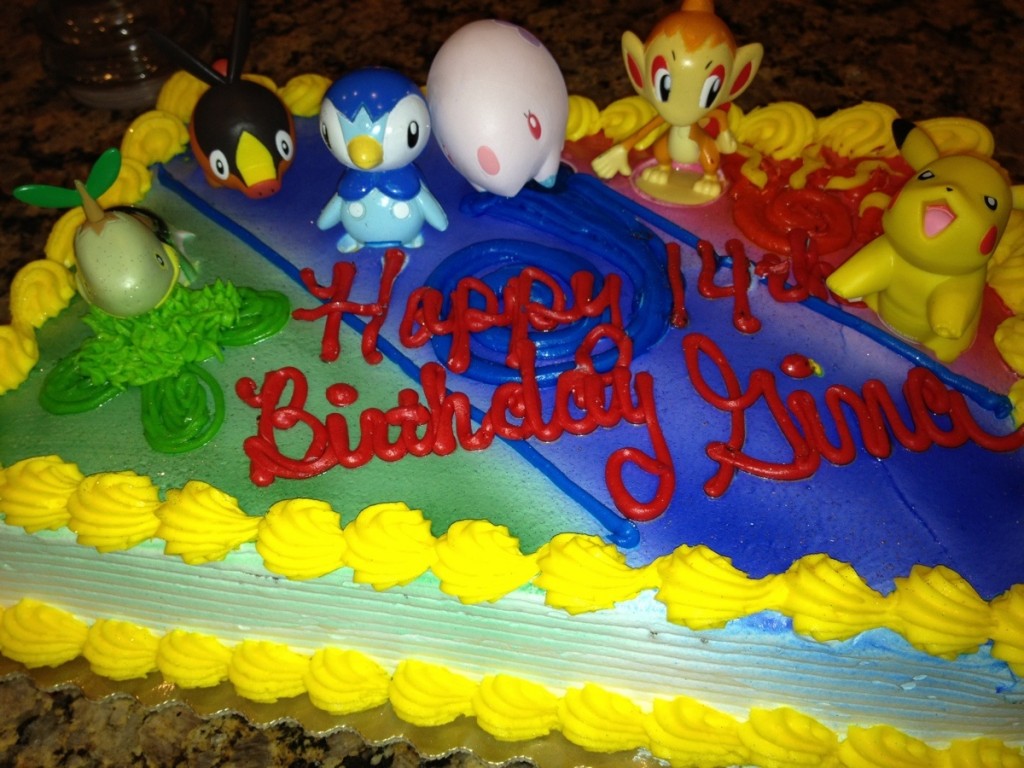 Pictures of Pokemon Cake