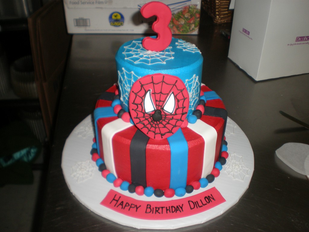 Pictures of Spiderman Cakes