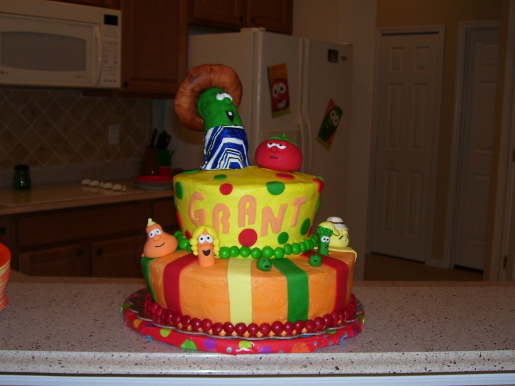 Pictures of Veggie Tales Cake