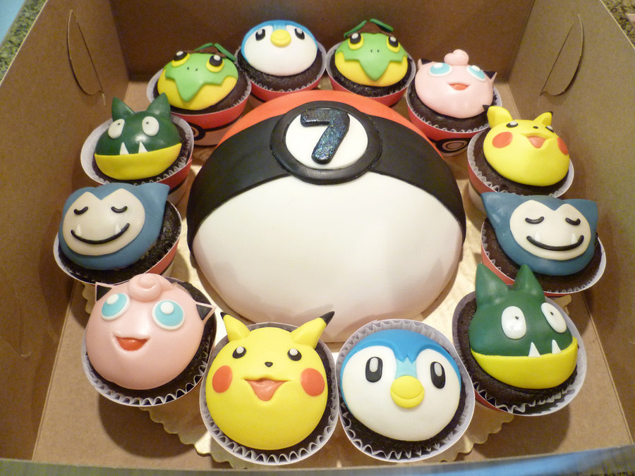Pokemon Cakes Cupcakes