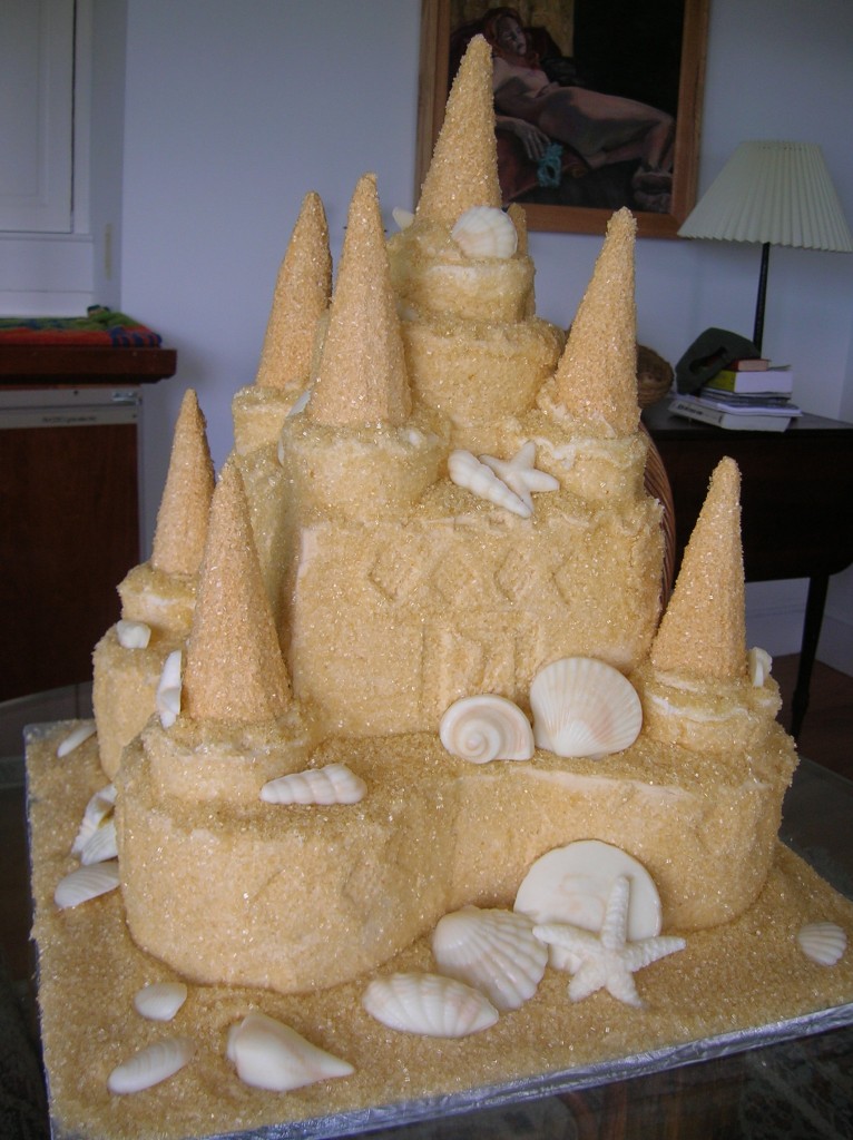 Sand Castle Cakes