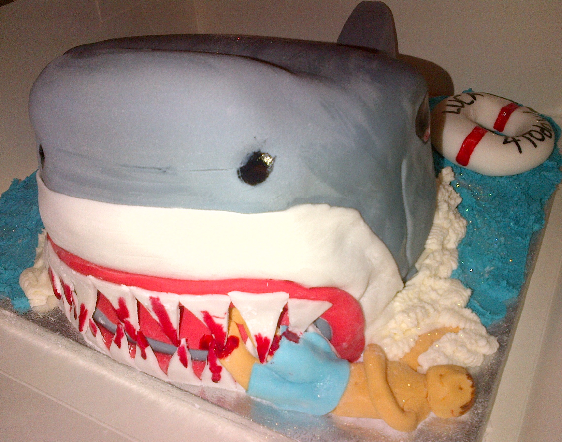 Shark Cake Images.
