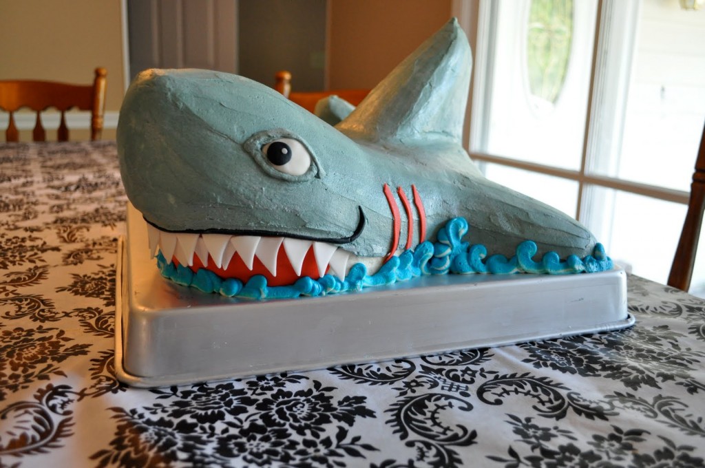 Shark Cakes Birthday