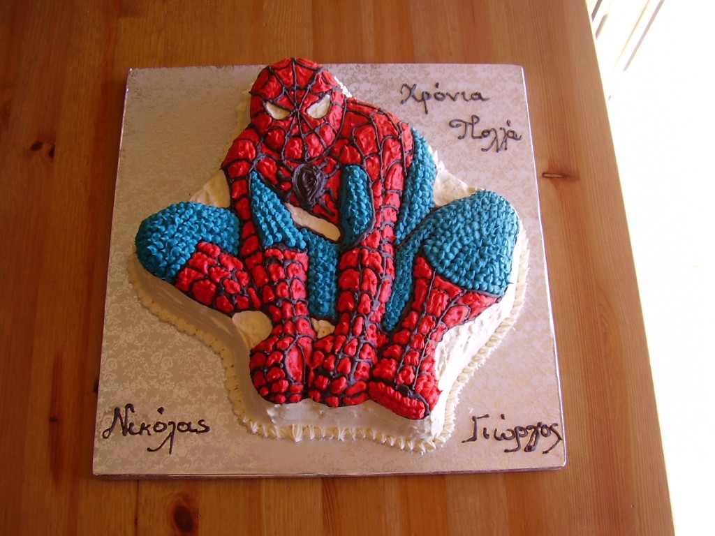 Spiderman Cake Pictures