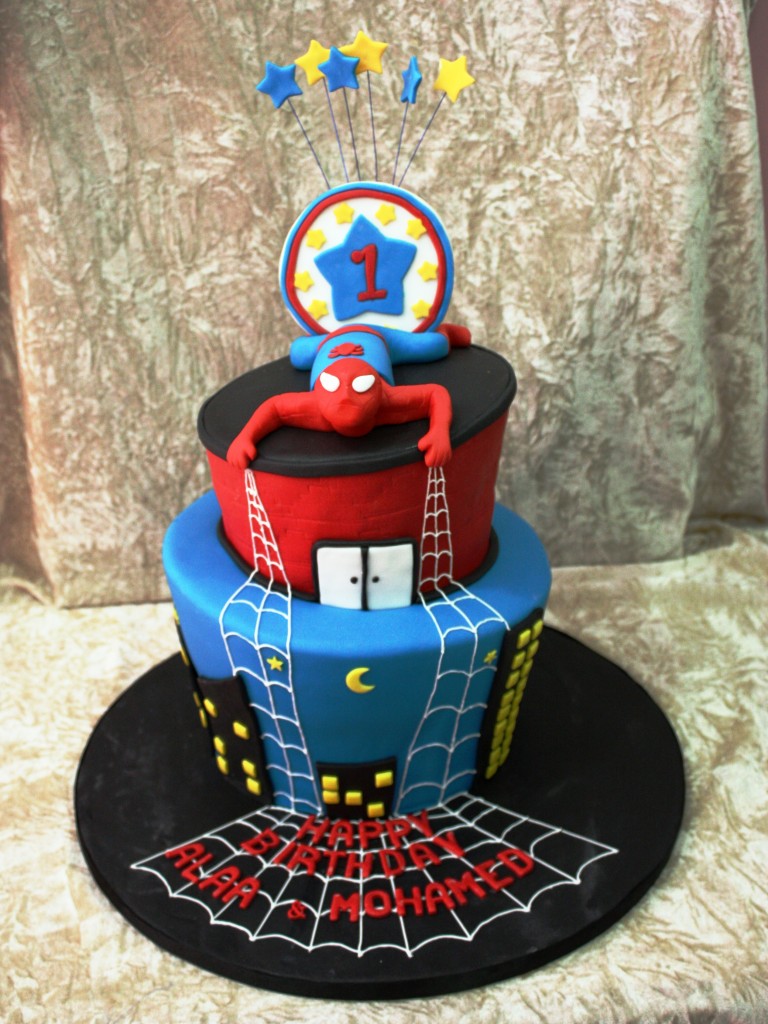 Spiderman Cakes Images