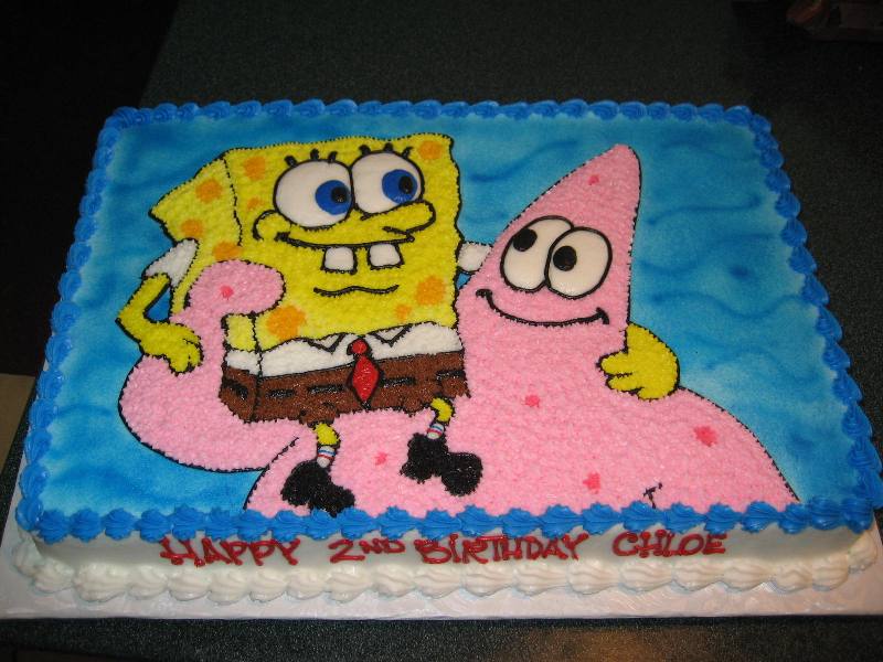 Spongebob Birthday Cake Ideas