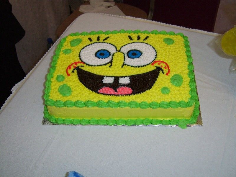 Spongebob Cake Decorations